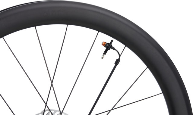 Gravaa x DT Swiss Juego de Ruedas GRC500 28" - black mate/142 mm/100 mm/SRAM XDR/28"/Non Boost/Non Boost