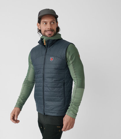 Fjällräven Gilet d'extérieur pour hommes Expedition X-Lätt - black | L