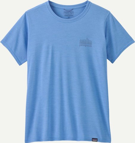 Patagonia T-Shirt pour Dames Capilene Cool Daily Graphic - strataspire-abundant blue x-dye/XS