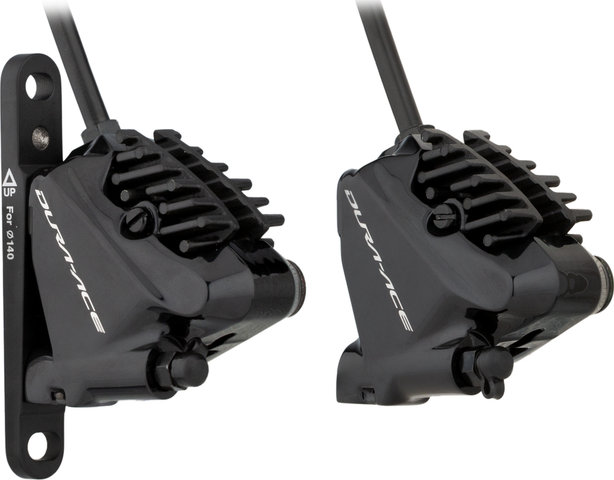Shimano Dura-Ace v+h Set BR-R9170 + Di2 ST-R9170 Scheibenbremse - schwarz | Set