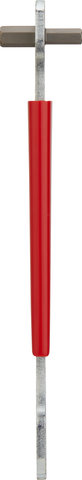 Unior Bike Tools Llave para pedales 3 en 1 1620/2P - red-silver