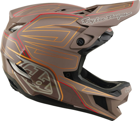 Troy Lee Designs D4 Polyacrylite MIPS Fullface-Helm - timber | 55 - 56 cm