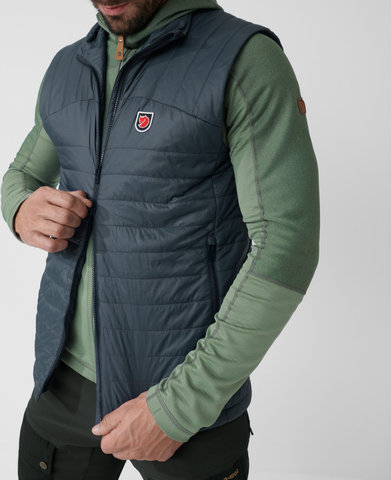 Fjällräven Gilet d'extérieur pour hommes Expedition X-Lätt - black | L