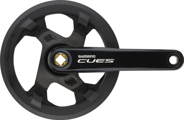 Shimano Set de Pédalier CUES FC-U4000-1 Carré avec Garde-Chaîne - noir/175,0 mm 42 dents