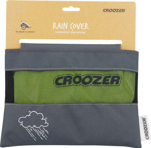 Croozer Rain Cover for Kid Single-Seaters - 2016 Models and up - lightning yellow