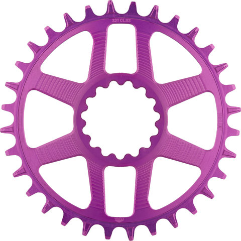 e*thirteen Helix R Guidering Direct Mount Kettenblatt - eggplant/32 Z