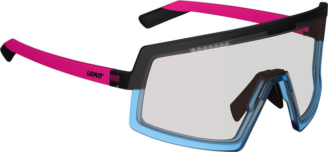Leatt MadViz One Sports Glasses - blue-pink silver | silver