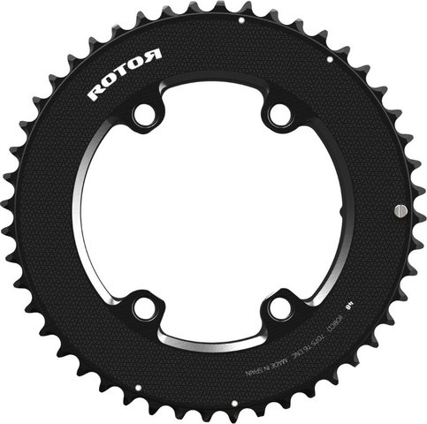 Rotor ROUND-RING AXS chainring 2x12-speed - black | 50 | 37-50