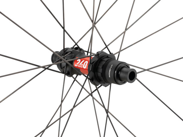 Reserve 34|37 Turbulent Aero/DT 240 Carbon Disc Center-Lock 28" Laufradsatz - black | 142 mm | 100 mm | Non Boost | Non Boost | 28" | SRAM XDR