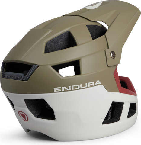 Endura Casco SingleTrack Full Face MIPS - tweed green/51 - 56 cm