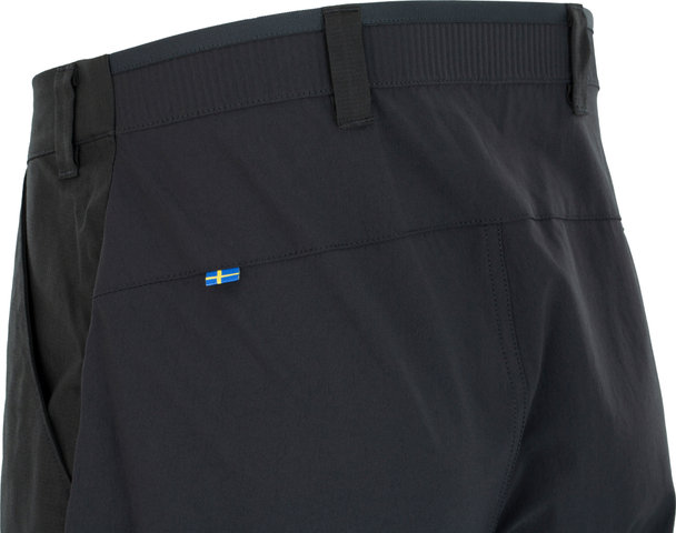 Fjällräven Pantalones Abisko Hybrid Trail Zip-Off - black | M