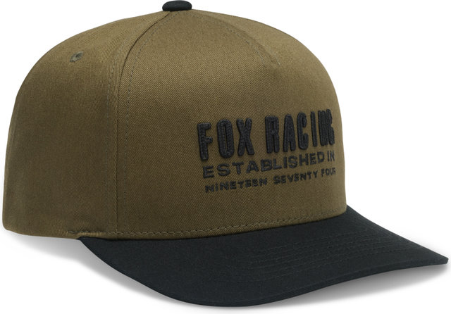 Fox Head Casquette Snapback Déformée - olive green | one size