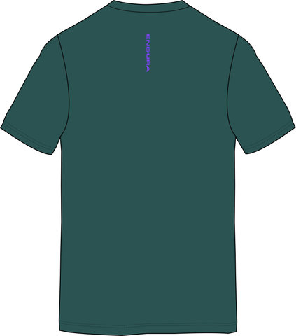 Endura T-Shirt Stacked Logo Graphic - teal | M