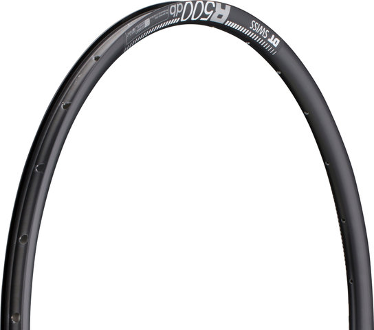 DT Swiss R 500 DB Disc Road Felge - schwarz/28/28"