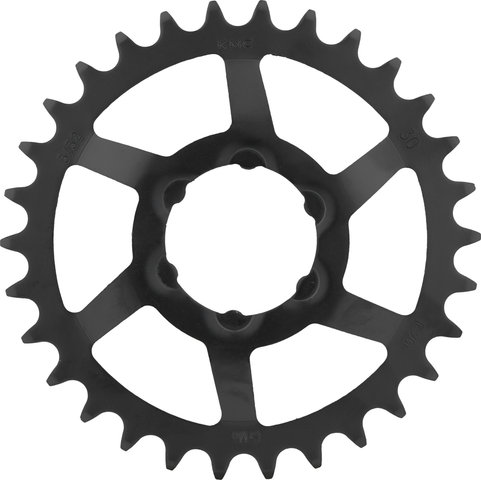 KMC Shimano Narrow Sprocket for E-Bikes - black/30 tooth