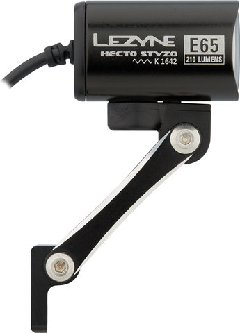 Lezyne Hecto E65 LED Front Light for E-Bikes - StVZO Approved - black/210