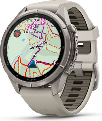 Garmin fēnix 9 Pro – inReach AMOLED Titanium 43 mm Multisport Smartwatch - 