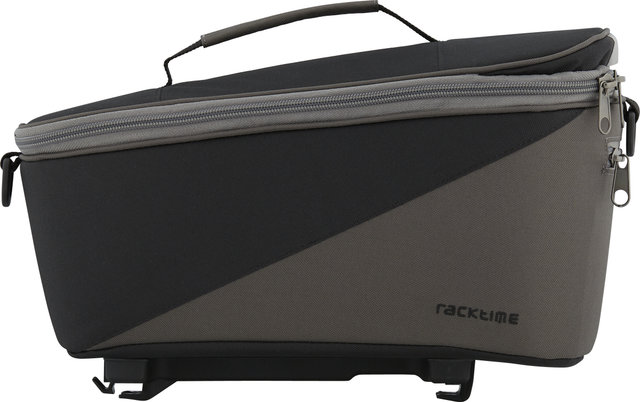 Racktime Bolsa de bicicleta Talis 2.0 - carbon black-stone grey/8000 