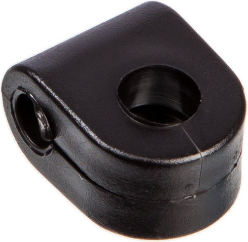 Curana Plastic Stay Clip - black