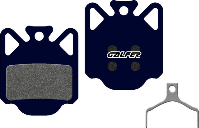 GALFER Pastillas de freno de carretera G1455 para Campagnolo Ekar DB-310 - universal | Semi-metálico
