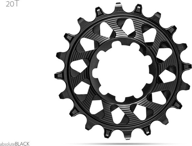 absoluteBLACK Piñones Singlespeed N/W - Aluminio - black | 20