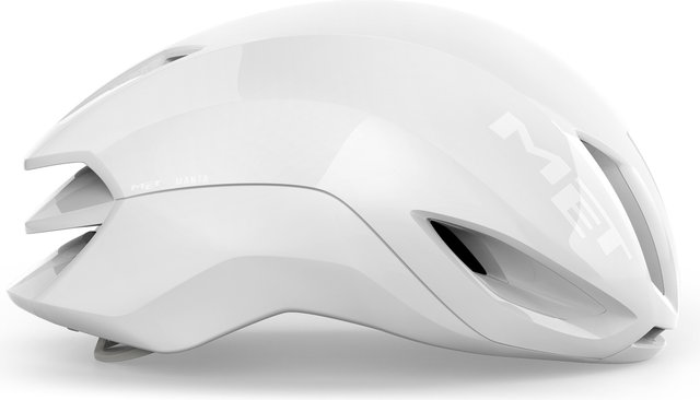 MET Manta 3 road cycling helmet - absolute white gloss | 52 - 56 cm