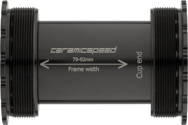 CeramicSpeed T47/86 SRAM DUB Road Bottom Bracket - black/T47