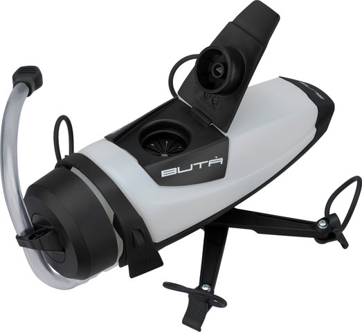 Elite Buta Triathlon Trinkflaschenset 750 ml - transparent-schwarz/750 ml