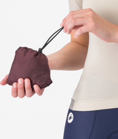 Castelli Veste Aria Shell 2 pour Dames - deep bordeaux | S