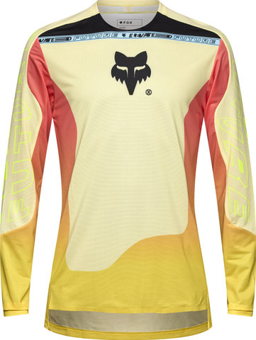 Fox Head Flexair Elevated Long Sleeve Jersey - lemonade/M