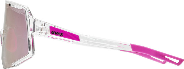 uvex sequenze Brille - clear | mirror pink