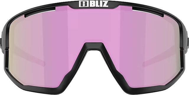 Bliz Lunettes de sport Fusion Small - matte black/brown-rose