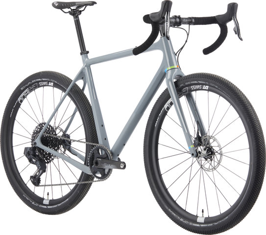 OPEN Bici Gravel WI.DE. Force Eagle AXS 27,5" Carbon - grey/27,5" (650B)/M