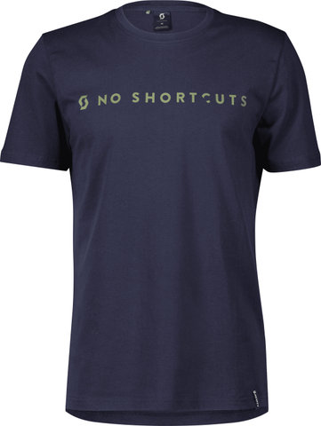 Scott T-shirt No Shortcuts - dark blue | S