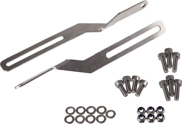 Pletscher Mount Kit for Braze-Ons for Athlete 4B - silver/165 mm