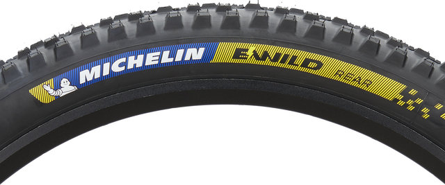 Michelin Pneu souple E-Wild Rear Racing TLR 27,5" pour E-Bike - noir-bleu-jaune/27.5 /65 /65-584/2.6 