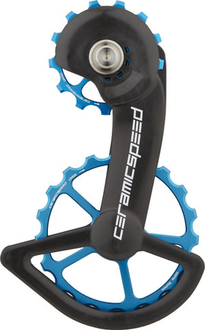 CeramicSpeed Sistema de engranajes OSPW Shimano Dura-Ace R9100 / Ultegra R8000-SS - blue | 13 dientes (rueda guía), 19 dientes (rueda tensora)
