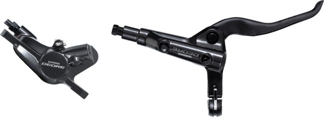 Shimano Deore Trekking BR-M6000 + BL-T6000 v+h Set Scheibenbremse J-Kit - schwarz | Set | links/rechts (seitenspezifisch)