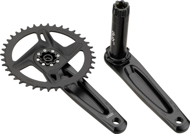 SRAM Juego de Bielas Rival 1 DUB Wide 1x12 - Empaque de Taller - black | 172,5 mm | 40