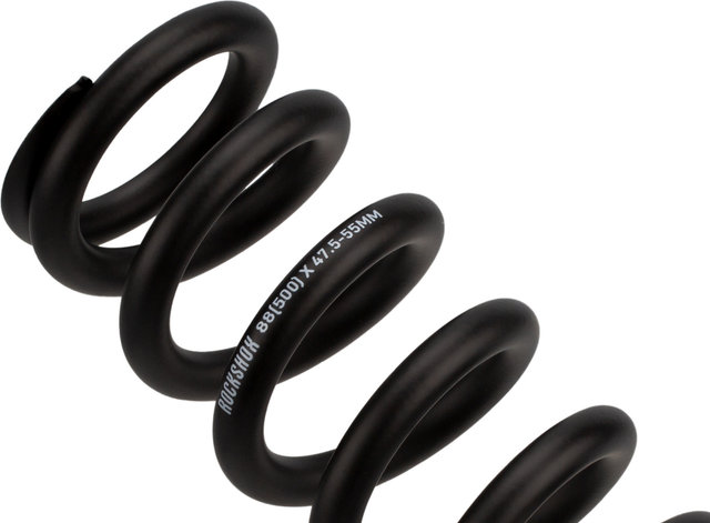RockShox Stahlfeder für metrische Dämpfer 134 mm für 47,5 - 55 mm Hub - black/500 lbs
