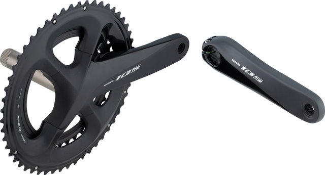 Shimano 105 R7000 group 2x11 39-53 with direct mount (rear seat stay) - silky black | Shimano Road | Shimano Road | Braze-on | 170,0 mm | 39-53 | 11-32