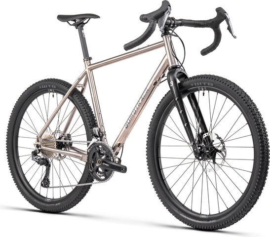 Bombtrack HOOK EXT TI vélo gravel en titane - titanium-black/27,5" (650B)/M