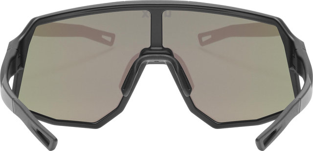 uvex sequenze Brille - black matt | mirror green