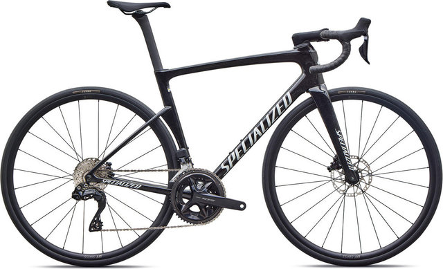 Specialized Tarmac SL9 Comp DI2 28" Carbon Rennrad - gloss charcoal tint-dolomite metallic | M | 28"