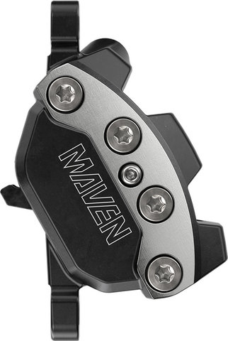 SRAM Maven Ultimate Stealth v+h Set Scheibenbremse - clear anodized/Set/Flip-Flop (seitenunspezifisch)
