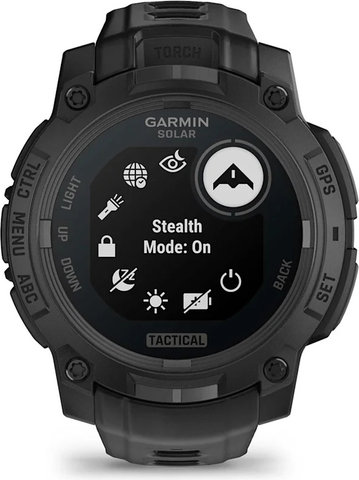 Garmin Instinct 3 45 mm Solar Tactical Edition GPS multisport smartwatch - black