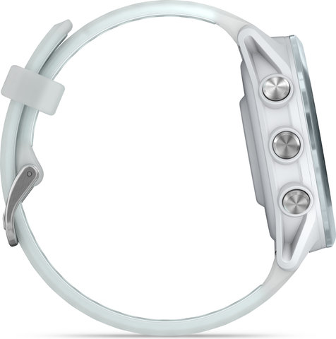 Garmin Forerunner 570 42 mm Smartwatch - steinweiß-blau