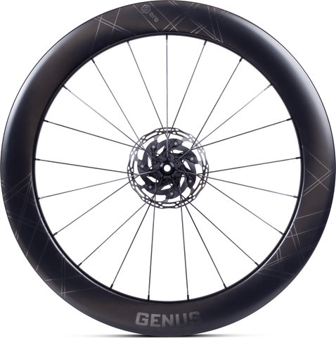 ERE Research Genus II AE65 Carbon Disc Center Lock 28" Laufradsatz - black-black/Non Boost/Shimano Road/28"/Non Boost
