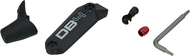 SRAM Maneta de freno de aluminio para DB6 A1+ - diffusion black anodized/Izquierdo (específico de lado)
