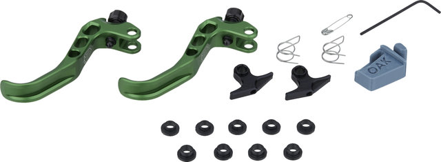 OAK Components SH Brake Lever Set for Shimano - green